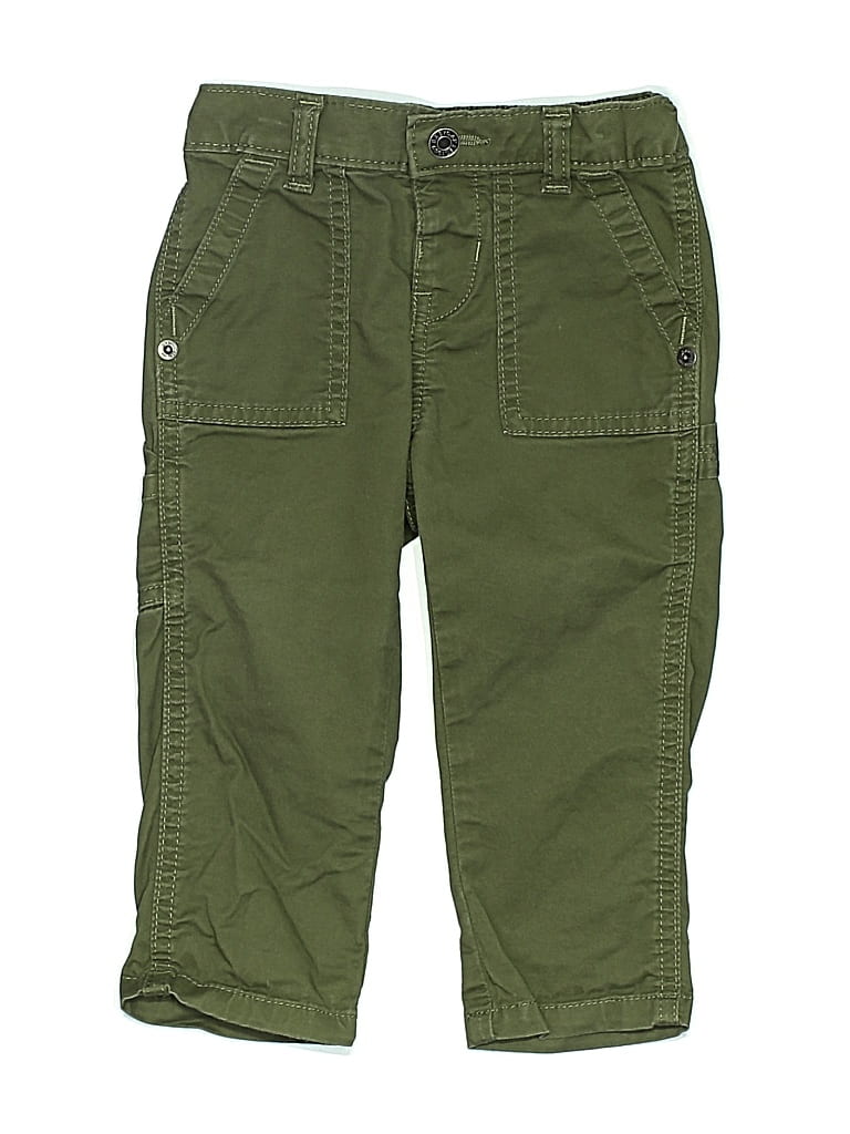 Pre-owned Baby Gap Kids' Cargo Pants In Green