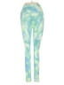 Carbon38 Tie-dye Green Active Pants Size XS - photo 2