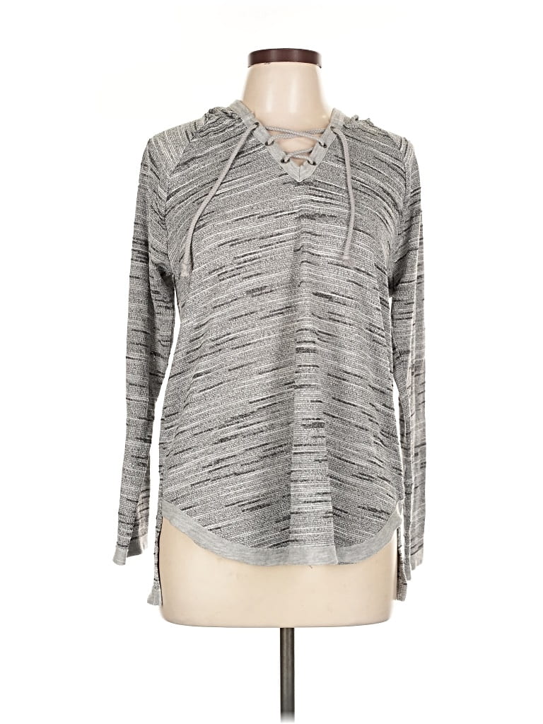 Pre-owned Style & Co Pullover Sweater In Gray