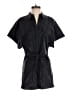 Unsubscribed 100% Cotton Animal Print Gray Black Romper Size 0 - photo 1