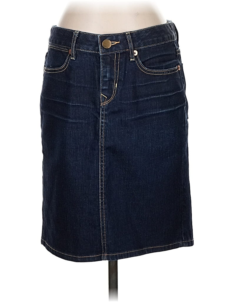 Pre-owned Gap Denim Skirt In Blue