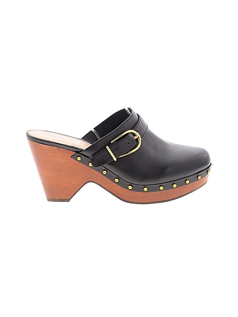 Pre-owned Veronica Beard Mule/clog In Black