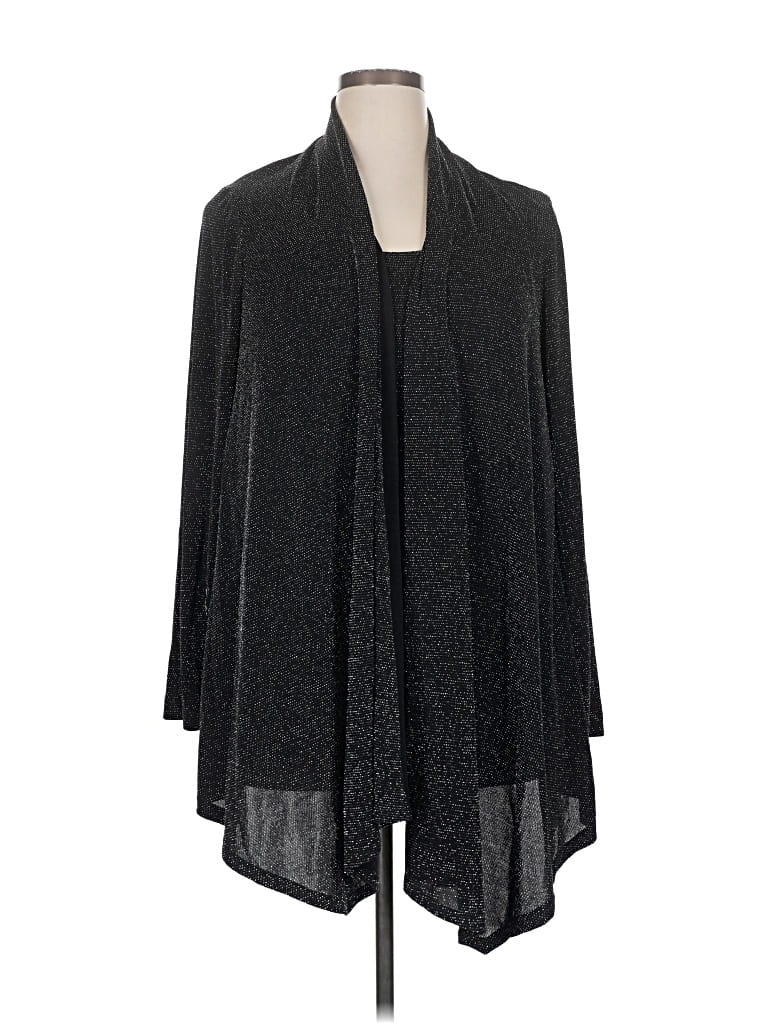 Pre-owned Onyx Nite Kimono In Black