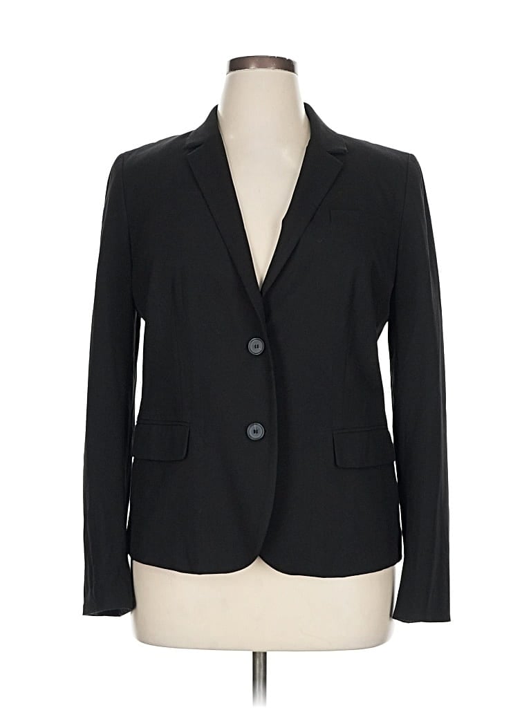 Pre-owned Ann Taylor Blazer Jacket In Black
