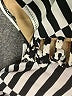 Unbranded Stripes Gold One Piece Swimsuit Size 4XEstimated - photo 3