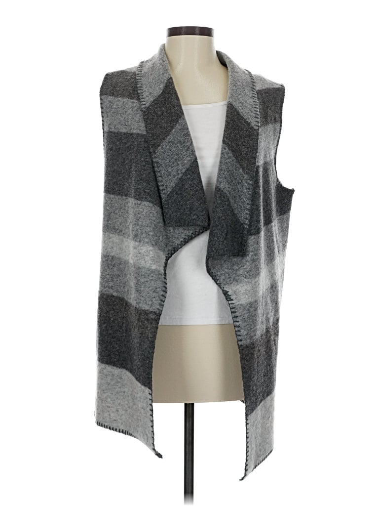 Pre-owned Max Studio Cardigan Sweater In Gray