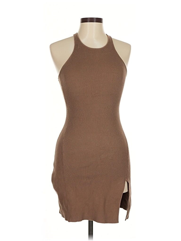Pre-owned Kith Casual Dress In Brown