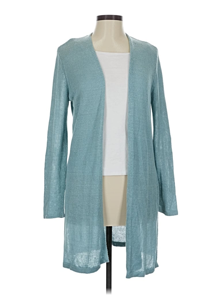Pre-owned Jjill Cardigan Sweater In Blue