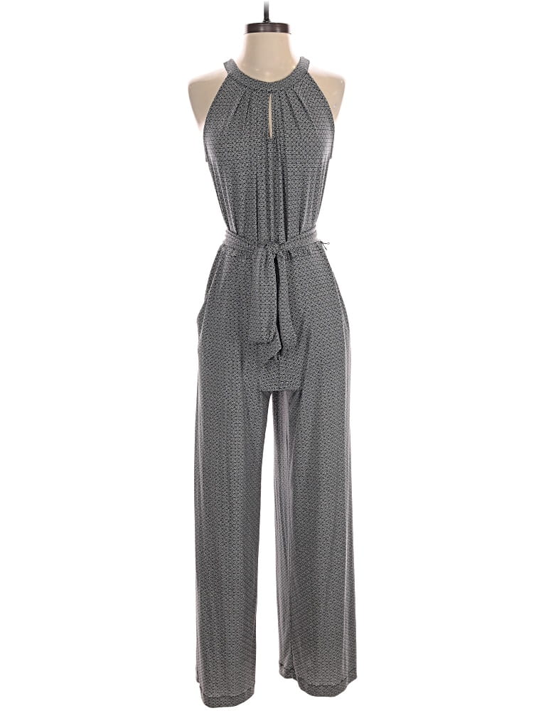Pre-owned New York And Company Jumpsuit In Gray