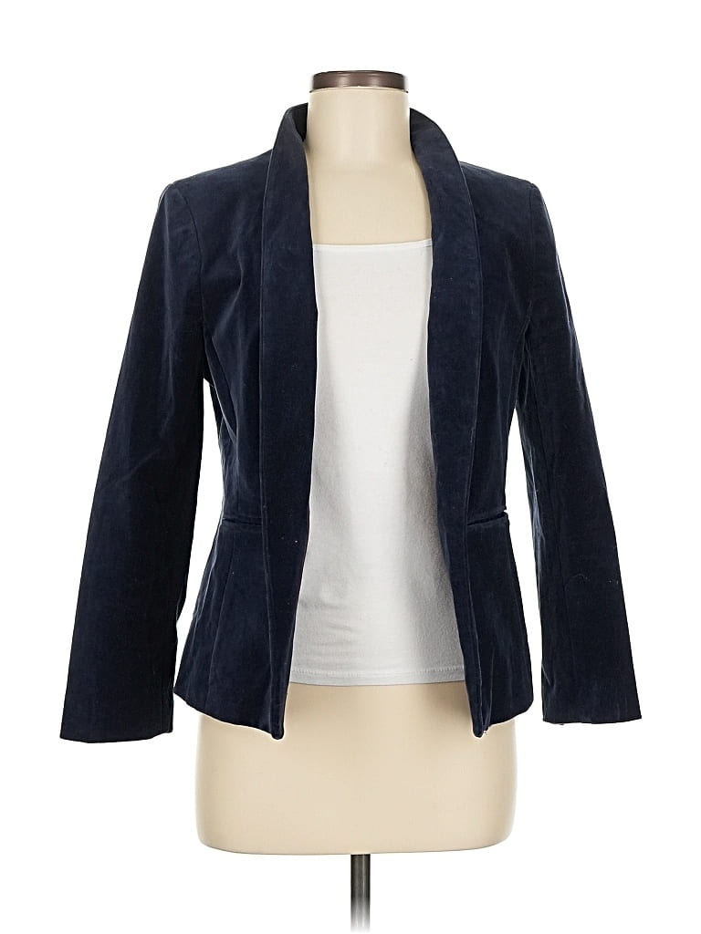 Pre-owned J.crew 365 Blazer Jacket In Blue