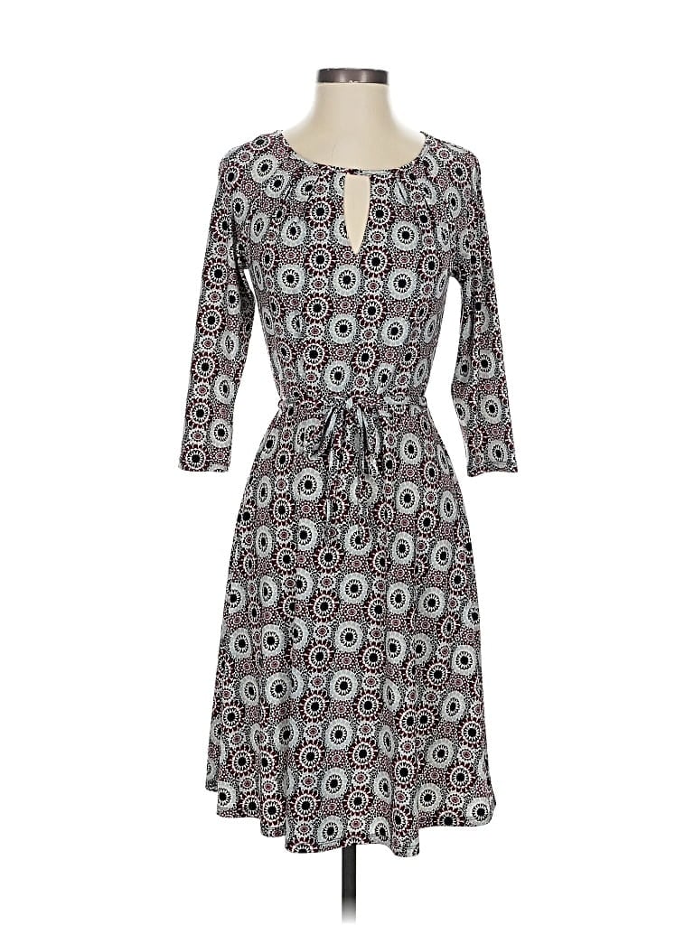 Pre-owned Ann Taylor Factory Casual Dress In Gray