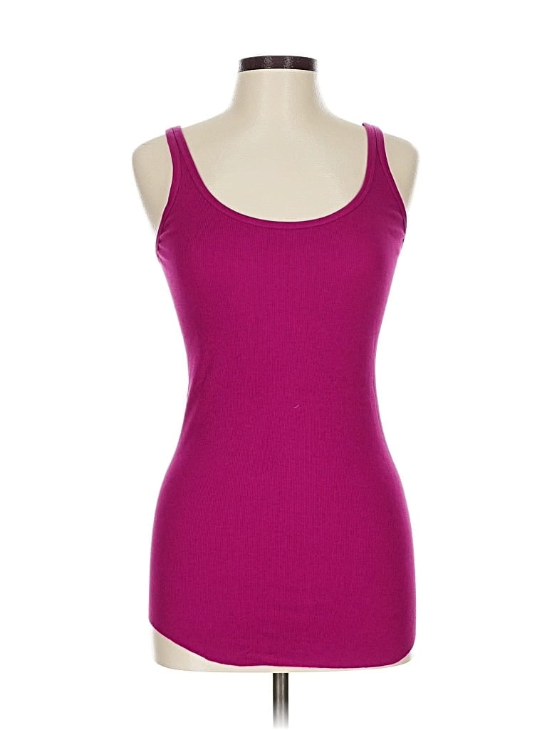 Pre-owned Vince Tank Top Purple Strapless Neckline Tops