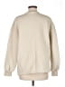 Boohoo Solid Ivory Sweatshirt Size 8 - photo 2