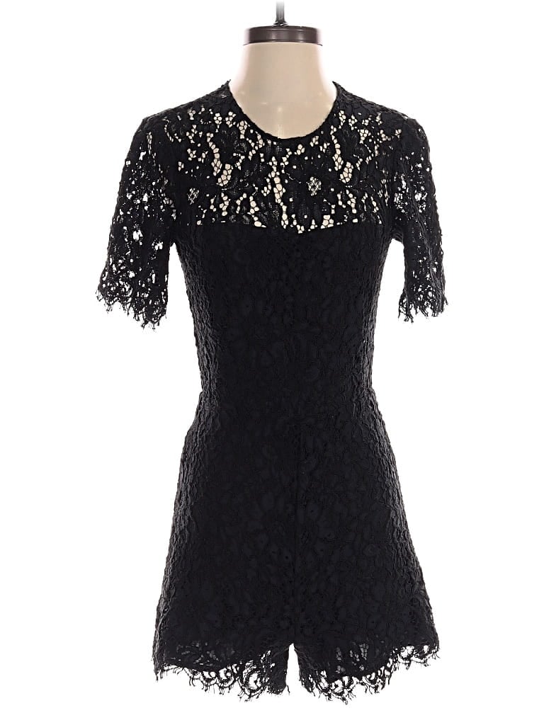 Pre-owned Veronica Beard Romper In Black