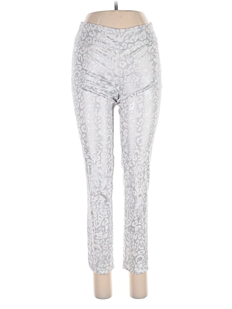 Pre-owned Up Casual Pants In Silver