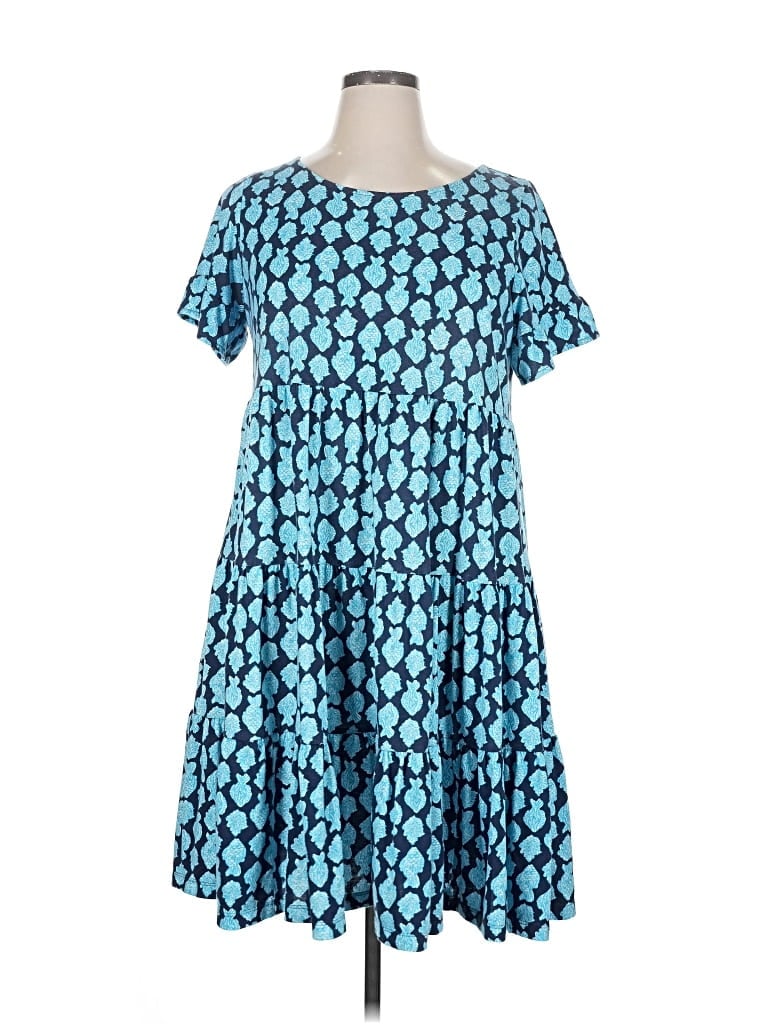 Pre-owned Lilly Pulitzer Casual Dress In Blue