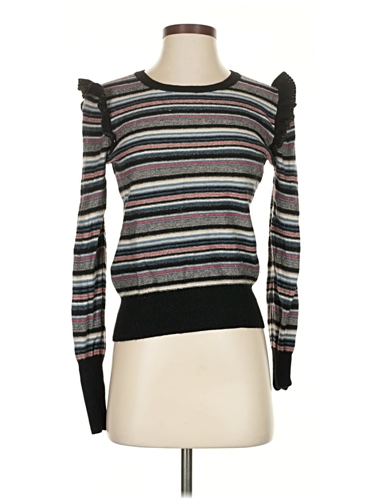 Pre-owned Joie Pullover Sweater In Black