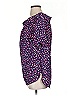 MICHAEL Michael Kors Purple Short Sleeve Blouse Size S - photo 5