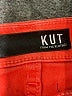 Kut from the Kloth Color Block Orange Jeans Size 8 - photo 6