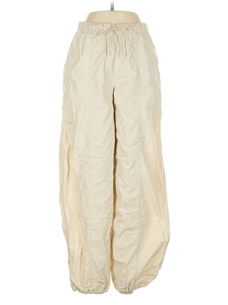 Pre-owned Uniqlo Casual Pants In White