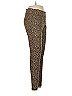 Old Navy Animal Print Brown Casual Pants Size M - photo 4