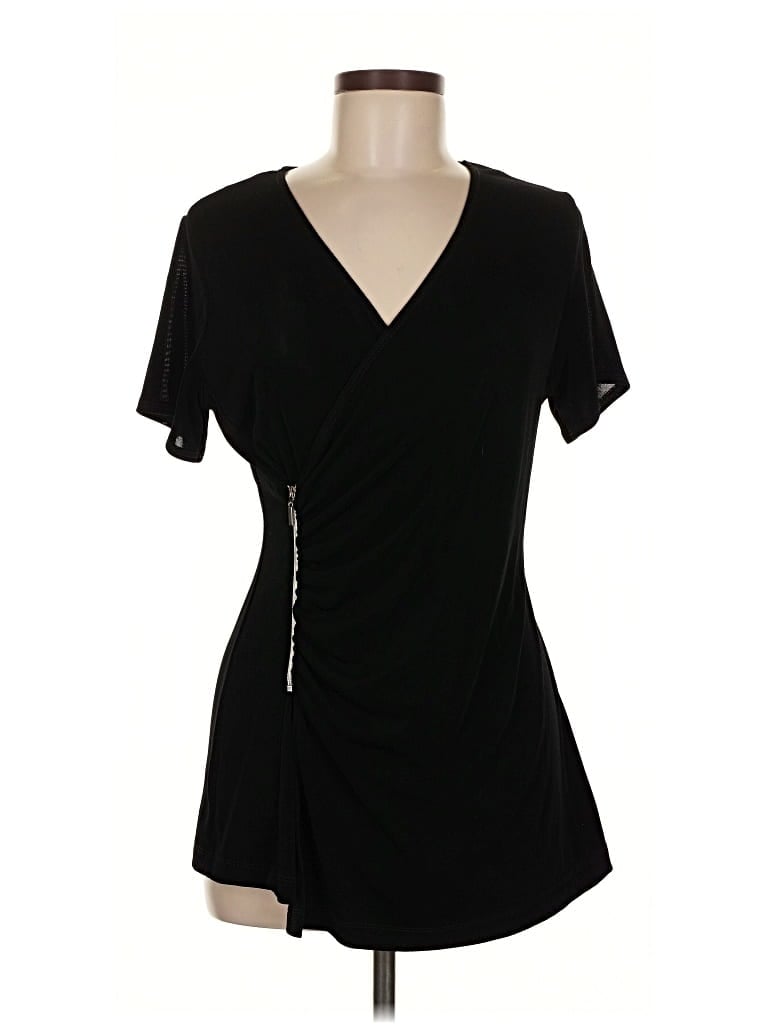 Pre-owned Travelers By Chico's Casual Dress In Black