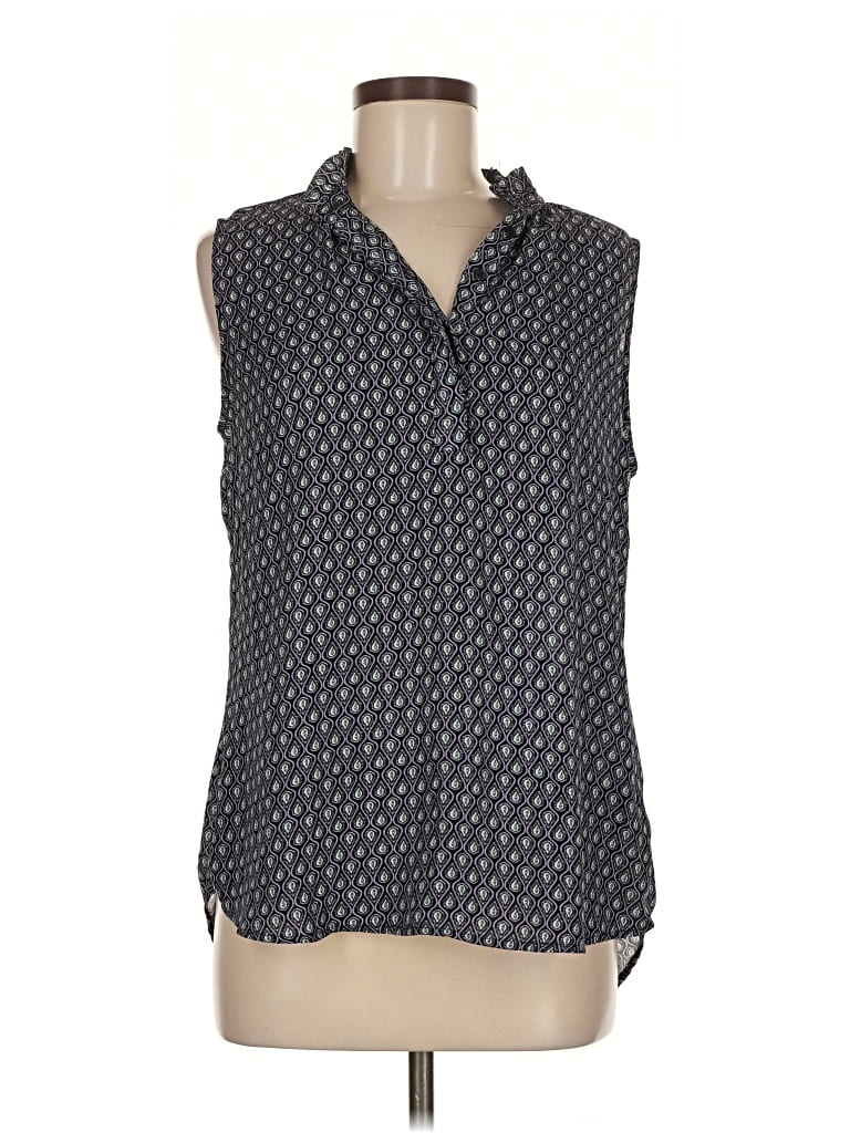 Pre-owned Carolina Belle Sleeveless T-shirt In Gray