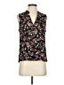 Vince Camuto 100% Polyester Black Sleeveless Blouse Size XS - photo 1
