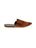 Jenni Kayne 100% Leather Brown Mule/Clog Size EU 39 - photo 1