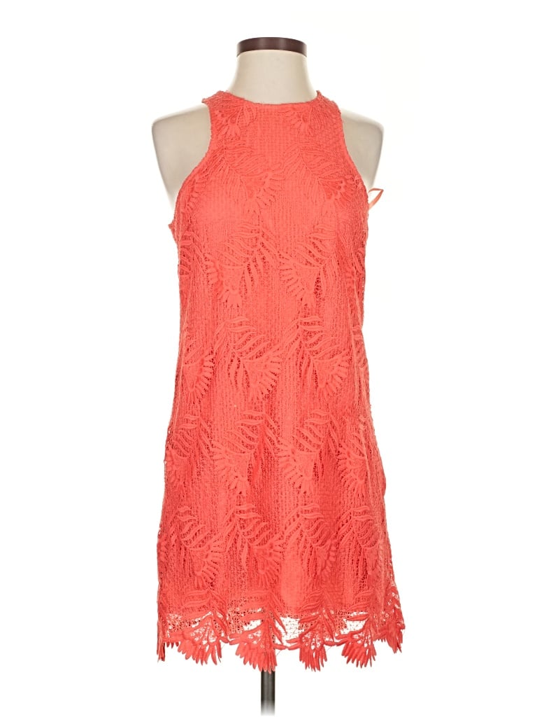 Pre-owned Lovers & Friends Cocktail Dress In Orange