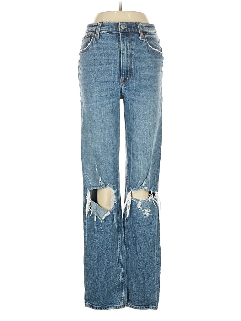 Pre-owned Abercrombie & Fitch Jeans In Blue