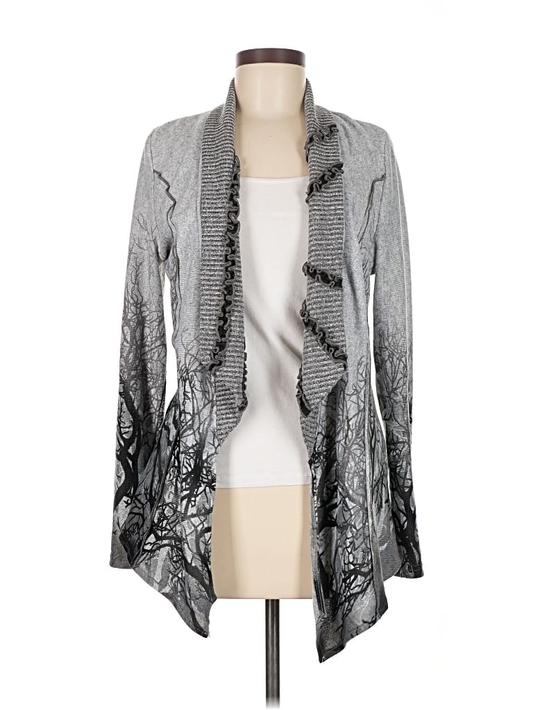 Pre-owned Simply Couture Kimono In Gray