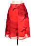 Mary McFadden 100% Polyester Graphic Red Formal Skirt Size 12 - photo 2