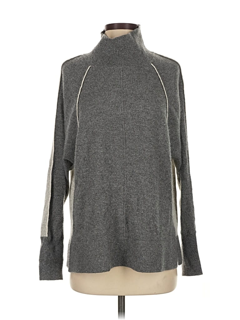 Pre-owned Vineyard Vines Cashmere Pullover Sweater In Gray