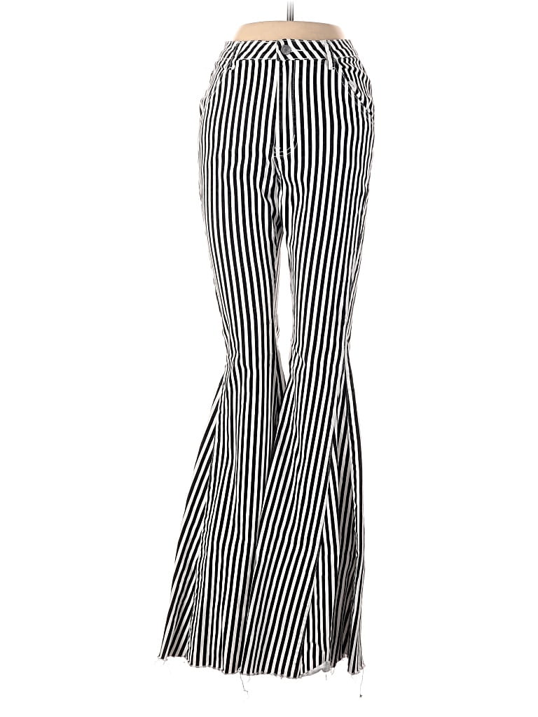 Pre-owned Blank Paige Dress Pants In Black