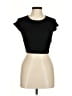 Zara Black Short Sleeve Top Size M - photo 1