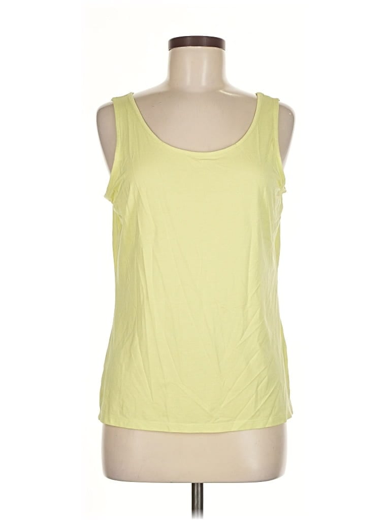 Pre-owned Charlie Sleeveless T-shirt In Yellow
