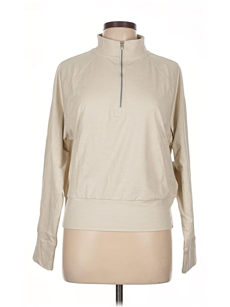 Pre-owned Dkny Sport Pullover Sweater In Brown