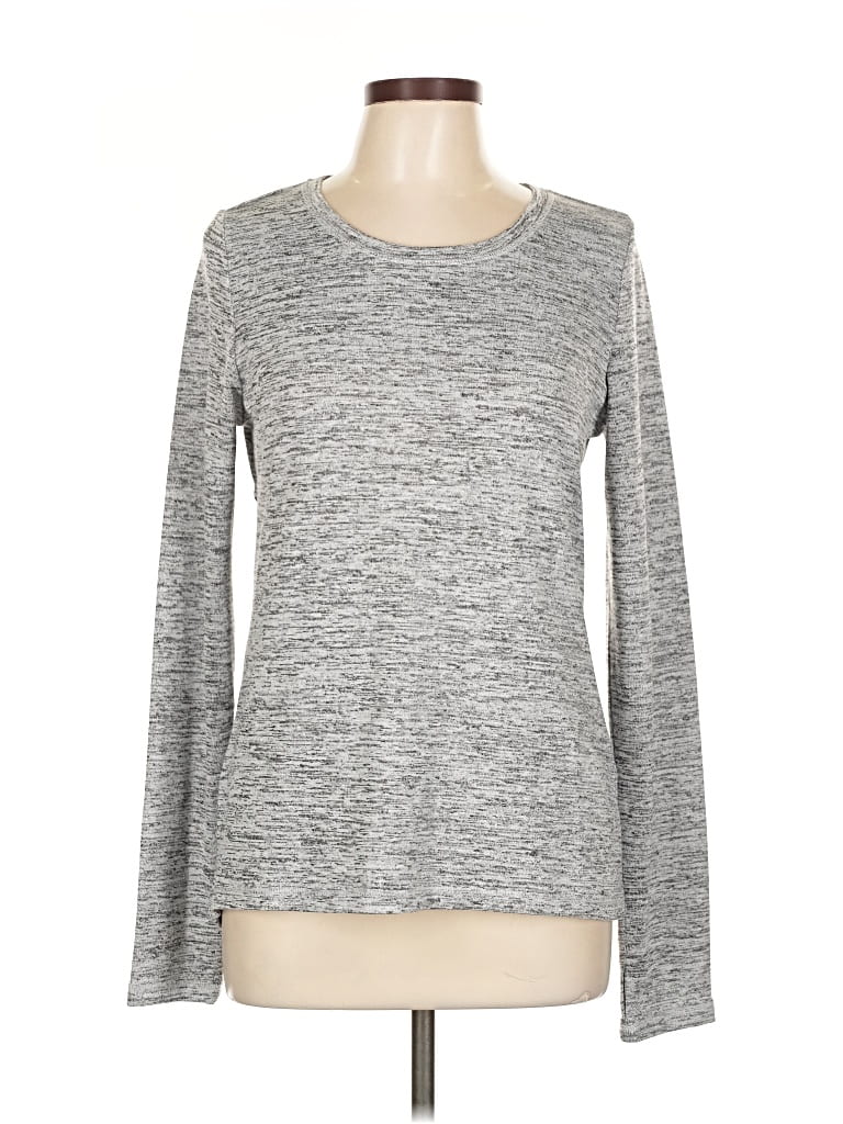 Pre-owned 90 Degree By Reflex Pullover Sweater In Gray