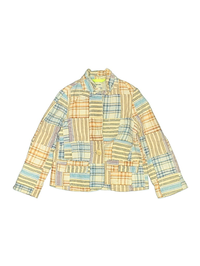 Pre-owned Crewcuts Kids' Jacket In Yellow