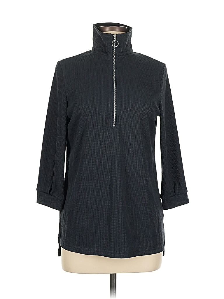 Pre-owned Unbranded Turtleneck Sweater In Black