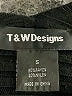 T&W Designs Black Cardigan Size S - photo 7