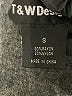 T&W Designs Black Cardigan Size S - photo 8