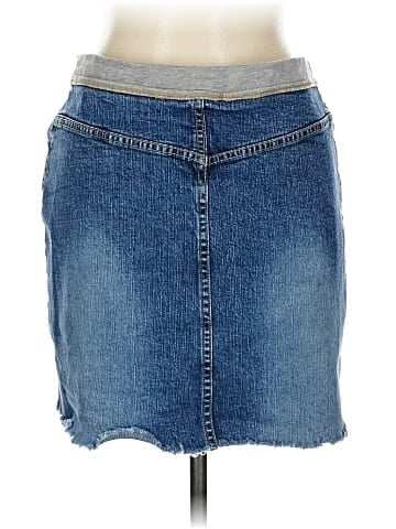Route Denim Skirt (view 2)
