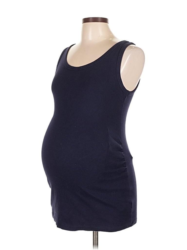 Pre-owned Gap - Maternity Tank Top Blue Strapless Neckline Tops