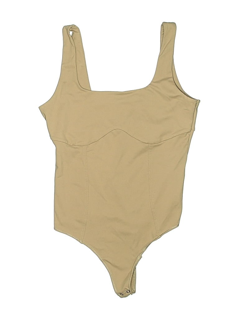 Pre-owned Abercrombie & Fitch Bodysuit In Brown