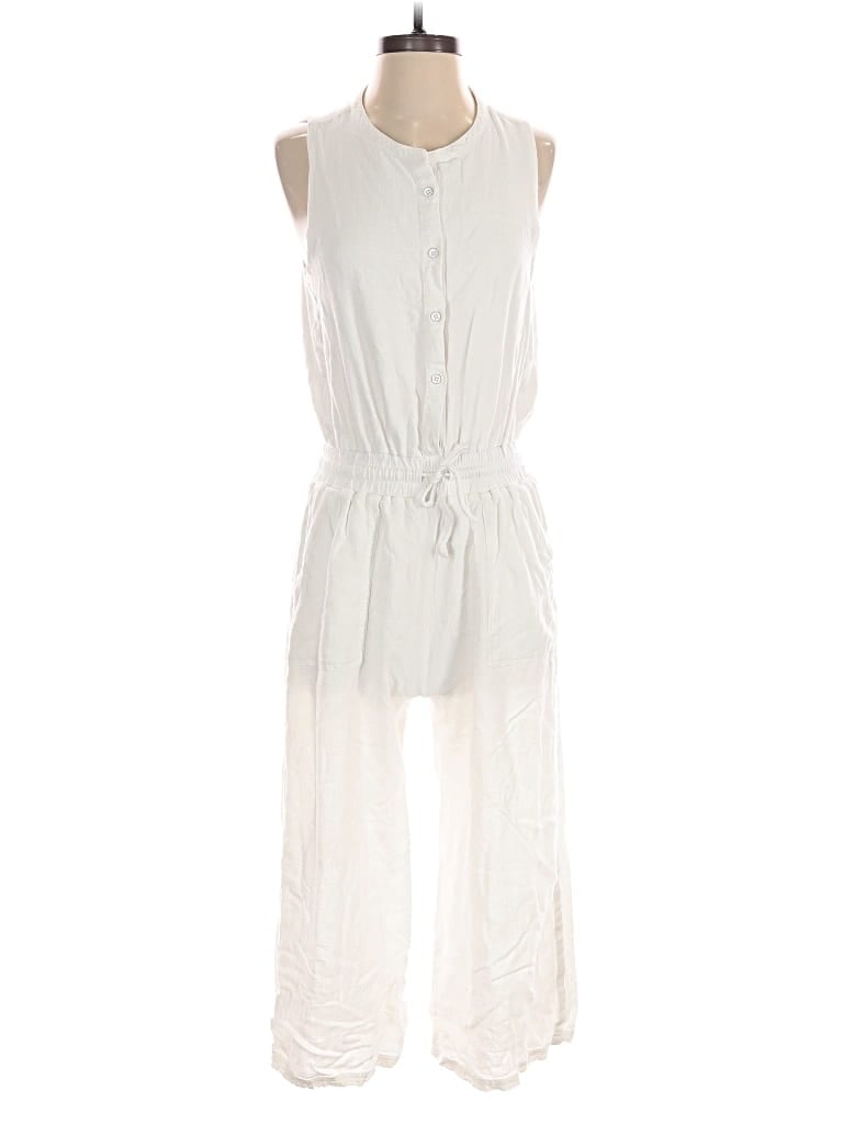 Pre-owned Splendid Jumpsuit In White