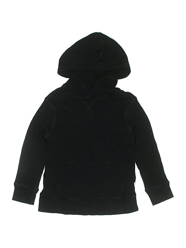Pre-owned Gap Kids' Pullover Hoodie In Black