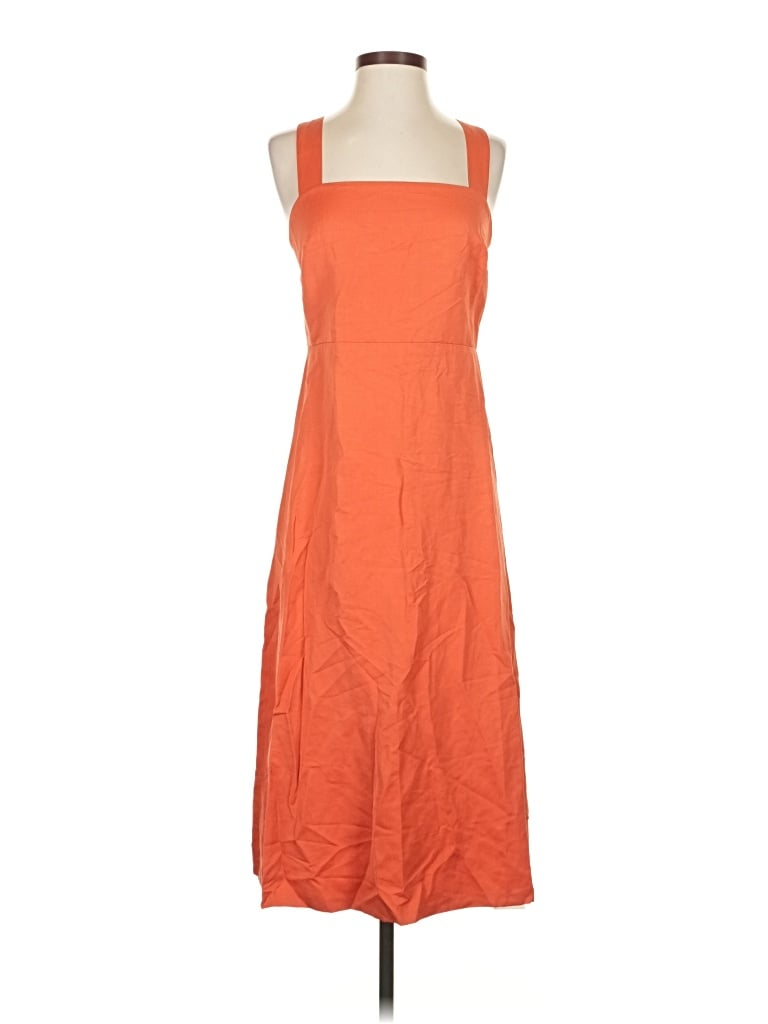 Pre-owned Theory Casual Dress In Orange