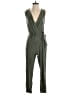 Banana Republic Solid Green Jumpsuit Size 4 - photo 1